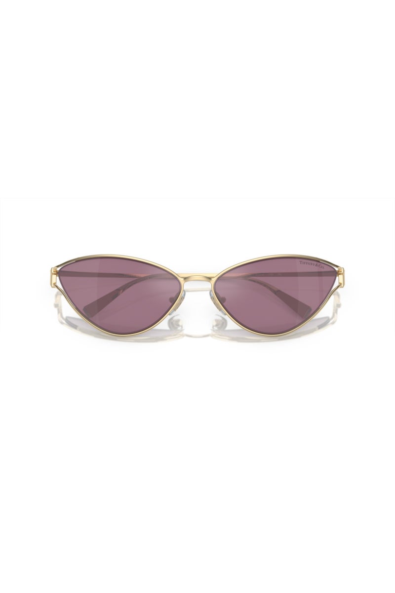 Tiffany Women's Cat's Eye Sunglasses - Pale Gold - 61mm Lens - Image 5